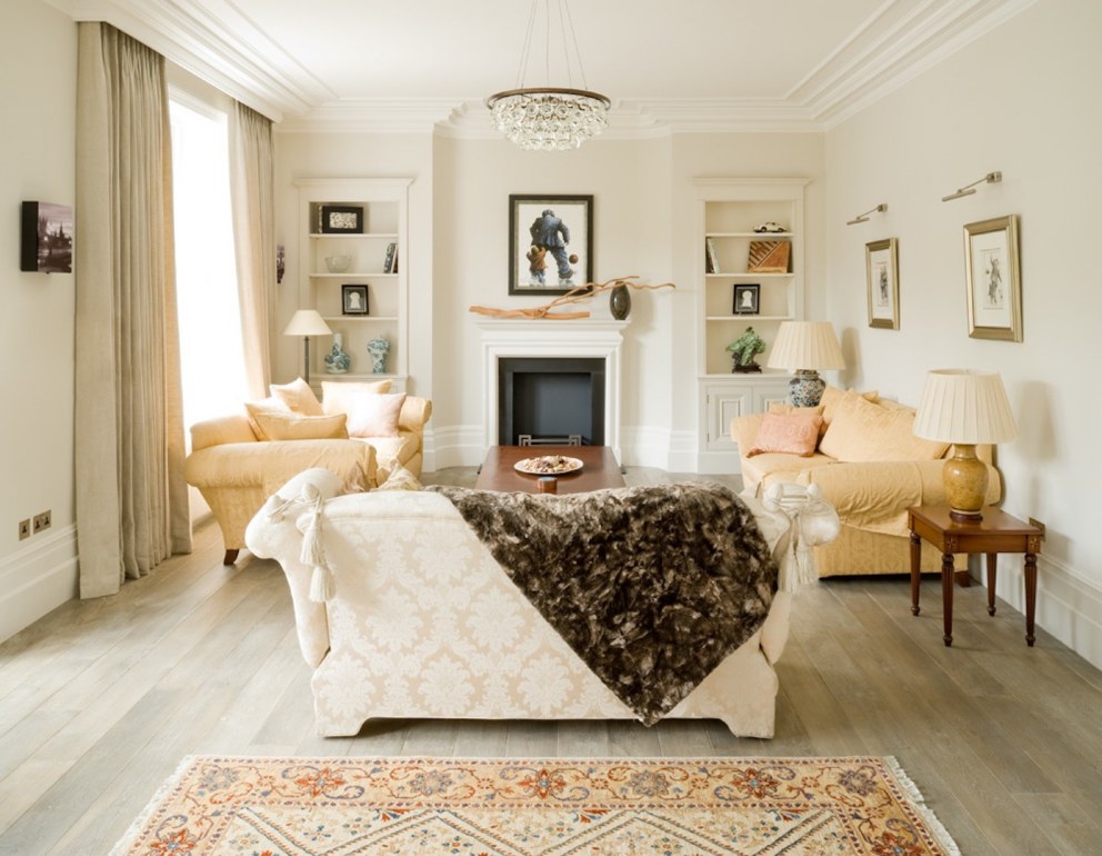 Elegant Edwardian 6 bedroom home in Wimbledon | Living room | Interior Designers